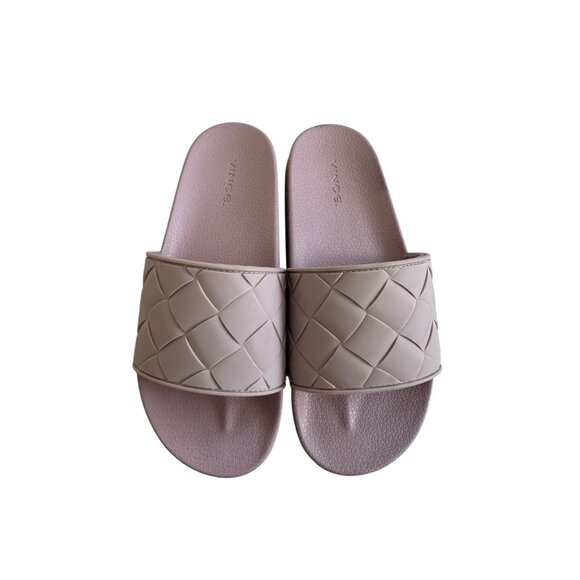 VINCE Women’s Lavender Pool Slides Sandals Size 9 - Picture 3 of 9